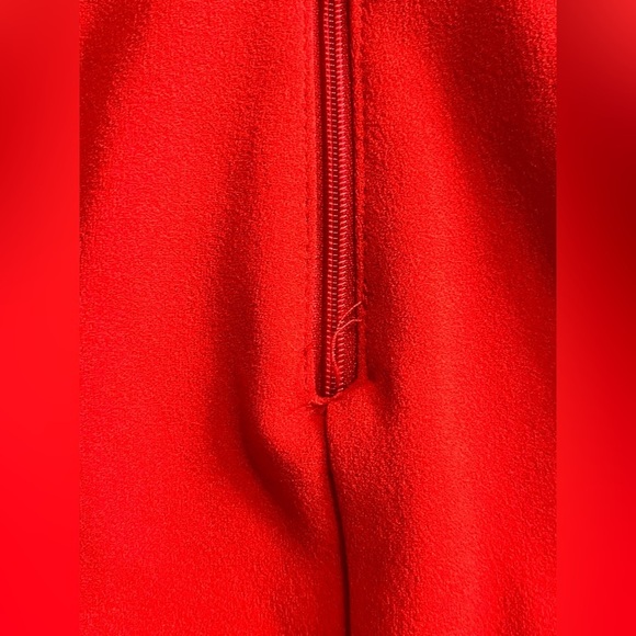 Windsor Elegant Red Lace Dress Size Small - Picture 9 of 13